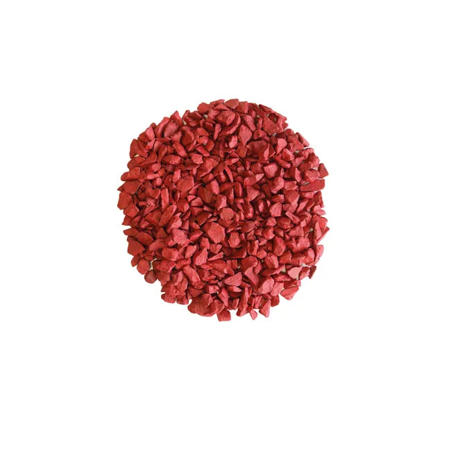 Graviers Rockin grès rouge 4/12mm, 20 kg