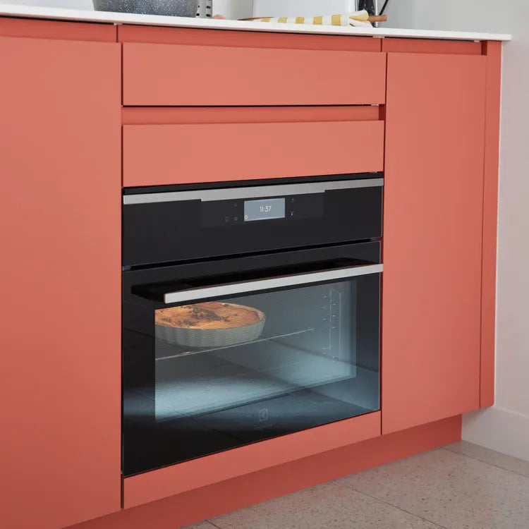 Plinthe de cuisine avec bavette Tokyo, terracotta H.10 x L.240 cm, Ep.19 mm