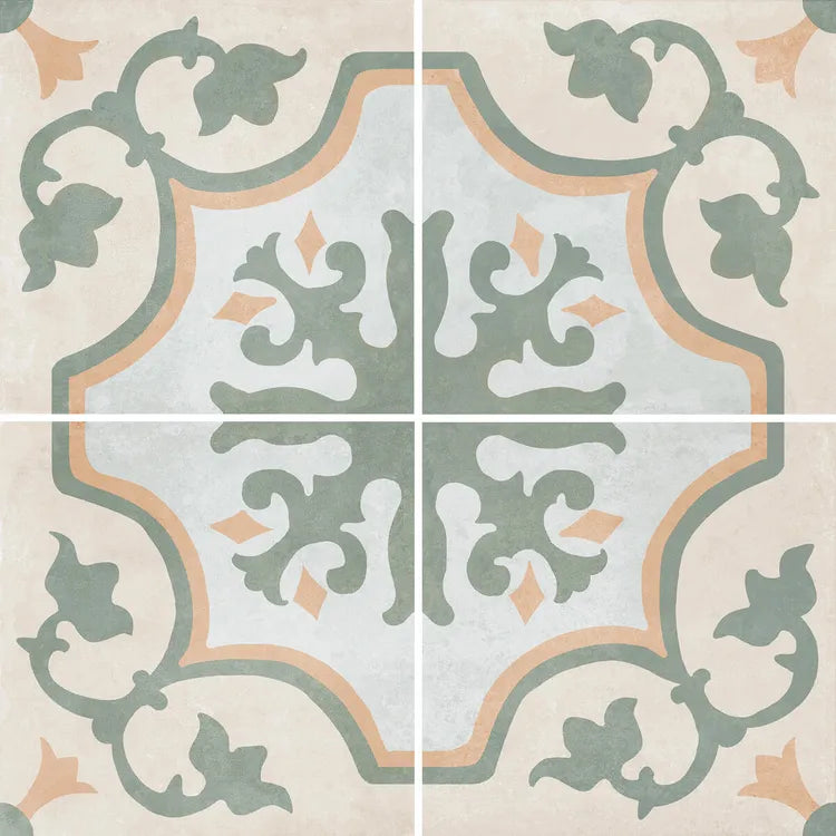 Carrelage sol/mur intérieur effet béton multicouleur Jumbo l.20 x L.20 cm