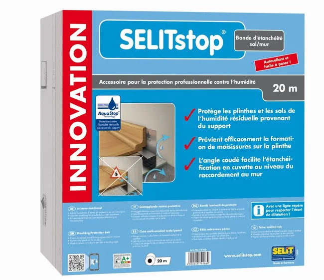 Barrière antihumidité sol stratifié, Selitstop Ep.1 mm SELIT, 1.5 m²