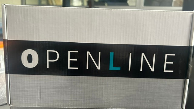 Ensemble sur plaque ELA 31 en inox brossé (OPENLINE) Clé L