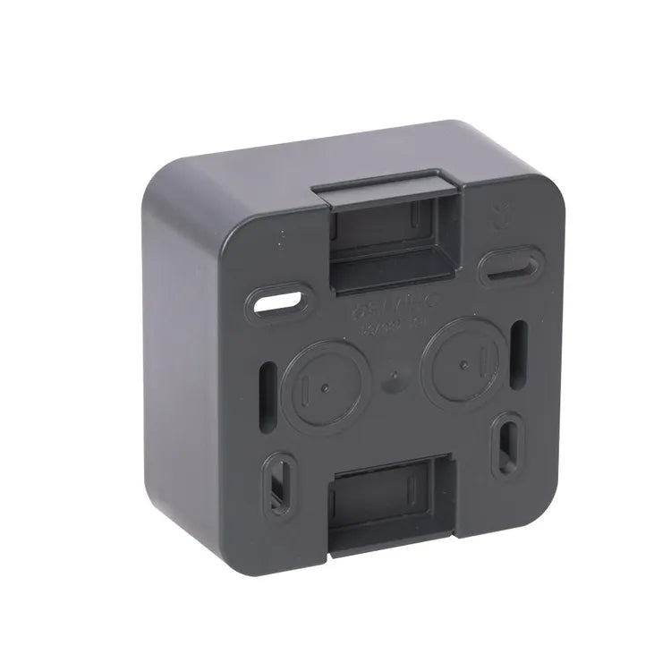 Cadre saillie 1 poste Epure, OHMTEC, anthracite