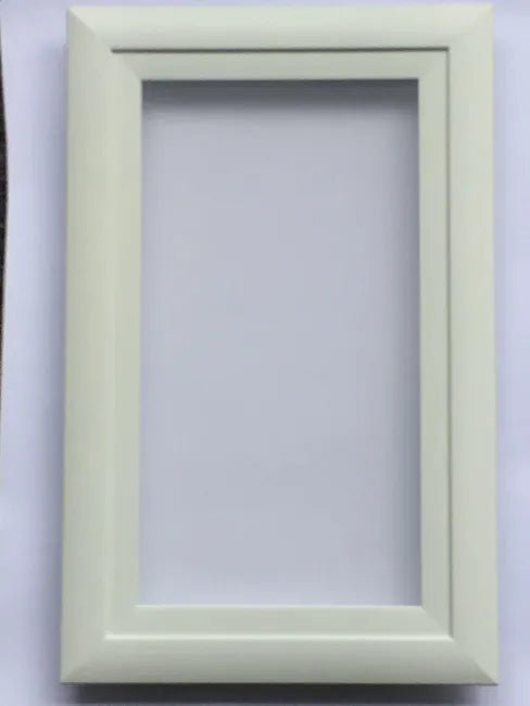 Hublot blanc 37x23.5cm polymère (ou verre acrylique)/porte garage coulissante