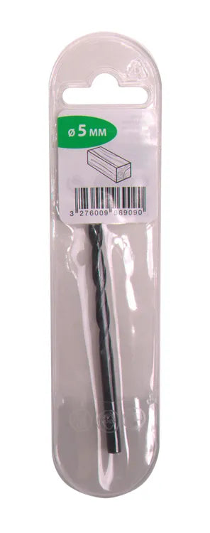 Foret hélicoïdal pour bois, Diam.5.0 mm, L.50 mm