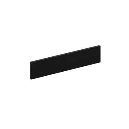 Façade de tiroir de cuisine Sofia noir mat H.12.5 x l.59.7 cm