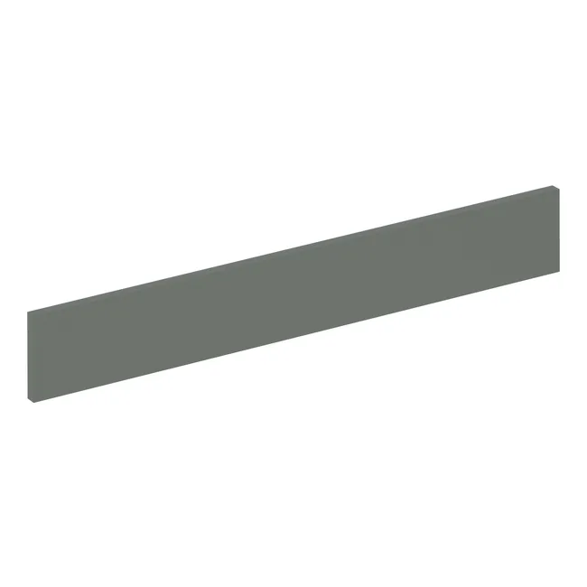 Façade de tiroir de cuisine Vienne gris vert mat H.12.5 x l.89.7 cm