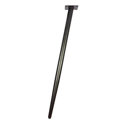 Pied de table CIME Incline noir diamètre 3.2 cm x hauteur 71 cm