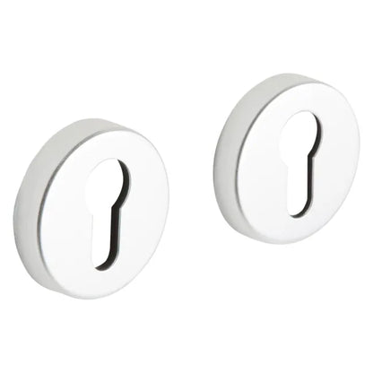 2 rosaces de fonction INSPIRE aluminium trou de cylindre
