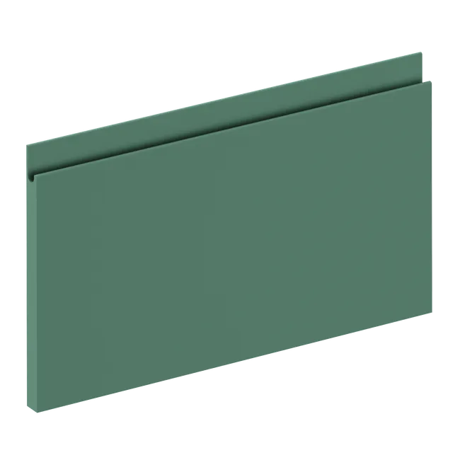Façade de tiroir de cuisine Osaka vert laguna mat H.25.3 x l.59.7 cm