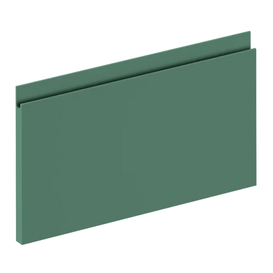 Façade de tiroir de cuisine Osaka vert laguna mat H.25.3 x l.59.7 cm