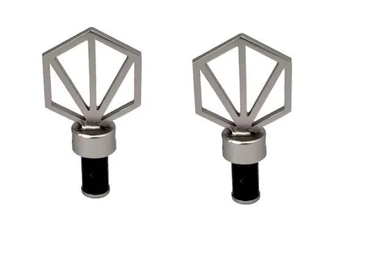 Lot de 2 Embout pour barre de vitrage, Diam.10 mm gris Design, CESSOT