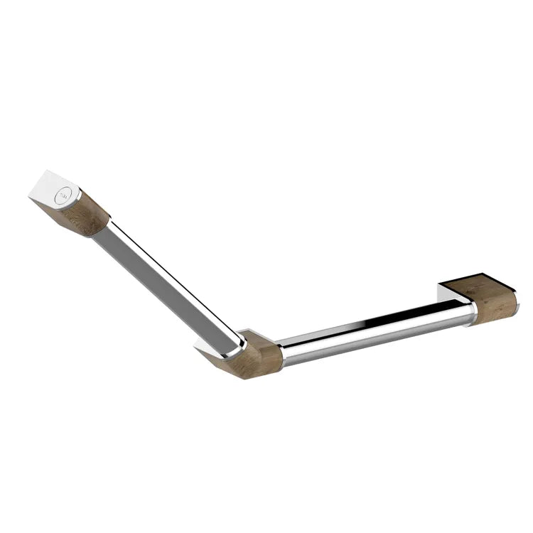 Cache pour barre d'appui L.7.6 cm bois onyx AKW
