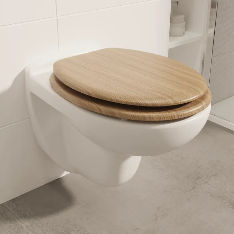 Abattant WC en bois chêne naturel Pop SENSEA