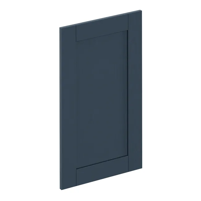 Porte de cuisine Boston bleu marine mat H.76.5 x l.44.7 cm