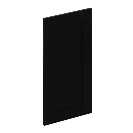 Porte de cuisine Boston noir mat H.50.9 x l.39.7 cm