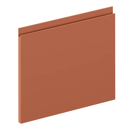 Façade de tiroir de cuisine Tokyo terracotta mat H.38.1 x l.44.7 cm