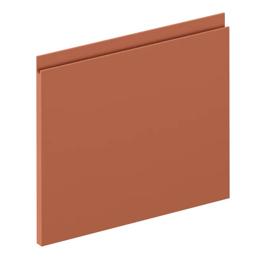 Façade de tiroir de cuisine Tokyo terracotta mat H.38.1 x l.44.7 cm