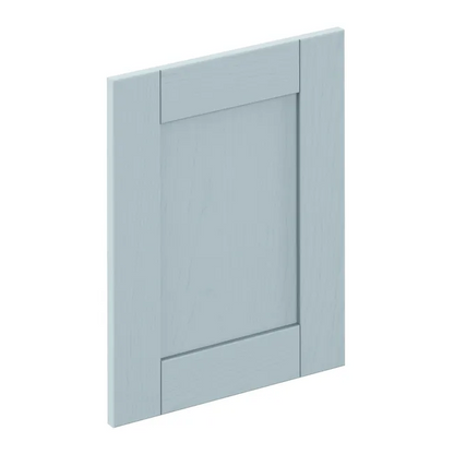 Porte de cuisine Boston bleu clair mat H.50.9 x l.39.7 cm