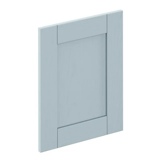Porte de cuisine Boston bleu clair mat H.50.9 x l.39.7 cm