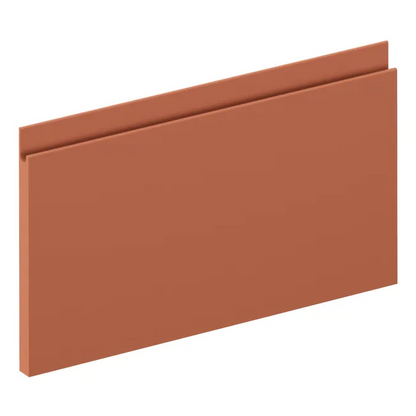 Façade de tiroir de cuisine Tokyo terracotta mat H.25.3 x l.44.7 cm