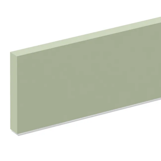 Plinthe de cuisine Venise, vert lichen, H.10 cm x L.2.4 m, Ep.19 mm