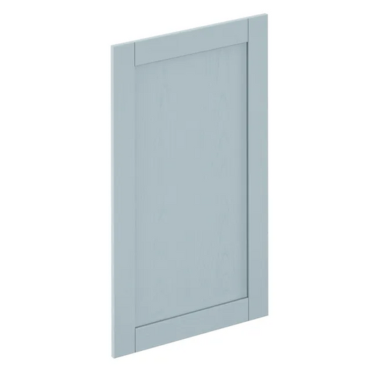 Porte de cuisine Boston bleu clair mat H.102.1 x l.59.7 cm