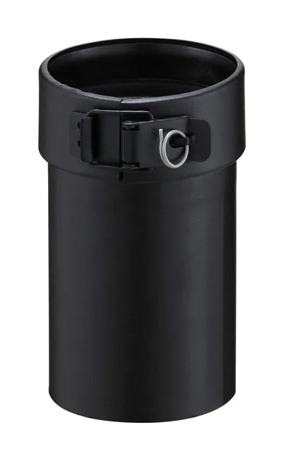 Adaptateur pour poêles à granulés Ap 100 pgi noir POUJOULAT D.100 mm