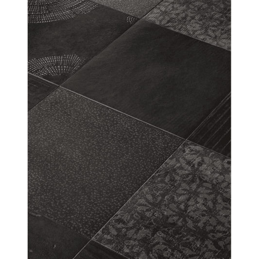 Carrelage MUTINA Chymia Mix 1 Black 30x30cm
