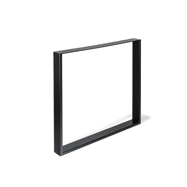 Pied de table design REI Cadre XXL noir, la. 8 x lo. 78 x hauteur 71 cm
