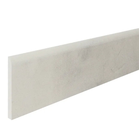 Lot de 3 plinthes carrelage Béton gris clair n°20, Ht. x L. 45 cm, Ep.8.2 mm