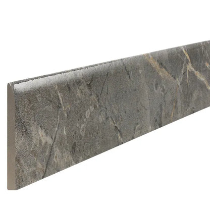 Lot de 2 plinthes carrelage Marbre marron n°84, Ht. x L. 60 cm, Ep.8 mm