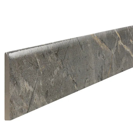 Lot de 2 plinthes carrelage Marbre marron n°84, Ht. x L. 60 cm, Ep.8 mm