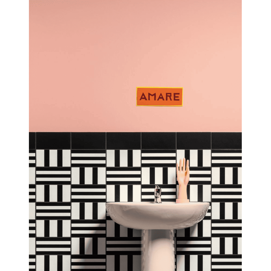 Carrelage Mattonelle Margherita Half Black 20.5X10.1 - MUTINA