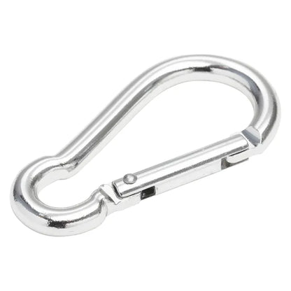 Mousqueton aluminium STANDERS, L.60 x l.20 x Ep.6 mm