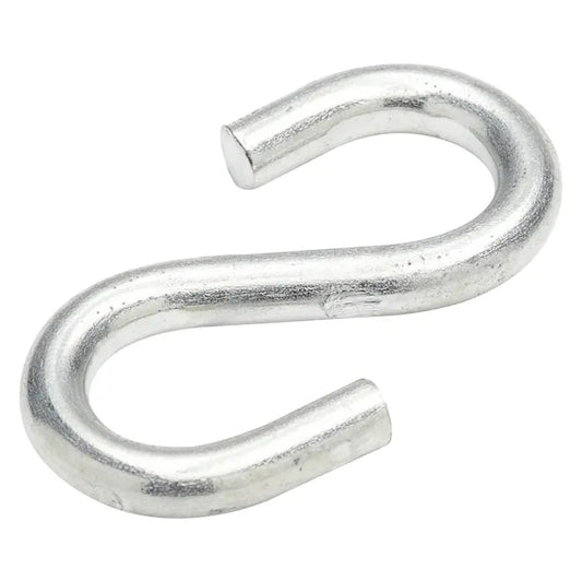 Crochet en S ouvert acier galvanisé STANDERS, L.35 x l.18 x Ep.4 mm