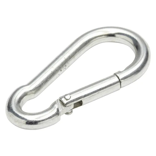 Mousqueton acier zingué STANDERS, L.50 x l.17 x Ep.5 mm