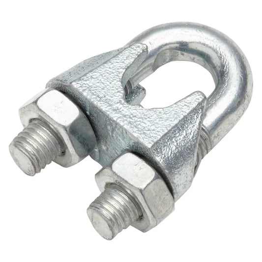 Serre-câble acier zingué, STANDERS x L.19 x l.38 mm