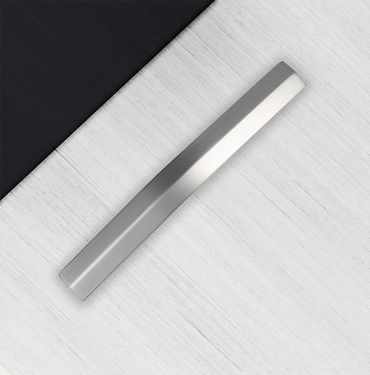 Poignée de meuble Chic, zinc chrome brossé, entraxe 192 mm