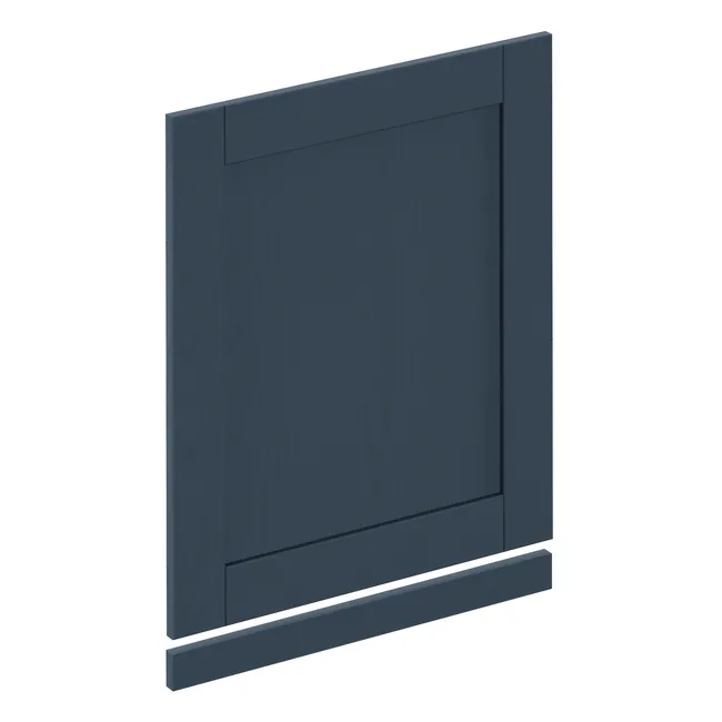 Porte de lave-vaisselle Boston bleu marine mat H.74.6 x l.59.7 cm