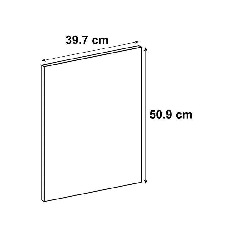 Porte de cuisine Boston lin mat H.50.9 x l.39.7 cm