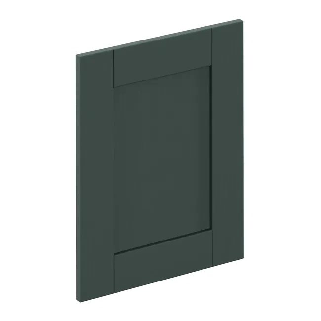 Porte de cuisine Boston vert pétrole mat H.50.9 x l.39.7 cm