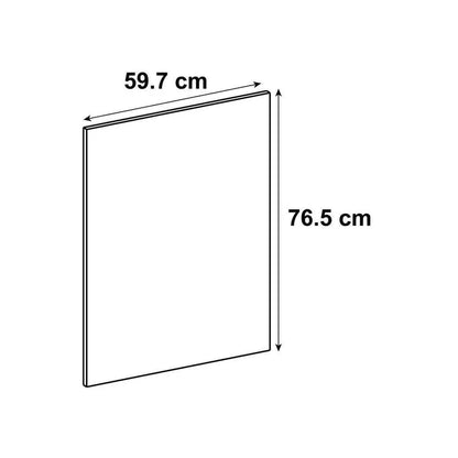 Porte de cuisine Chicago vert mat H.76.5 x l.59.7 cm