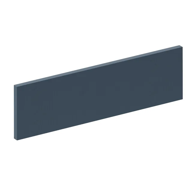 Bandeau Chicago bleu marine mat H.16.7 x l.59.7 cm