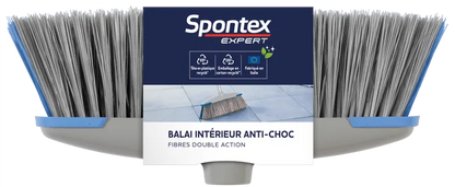 Tête de balai en polypropylène SPONTEX EXPERT Anti choc, intérieur