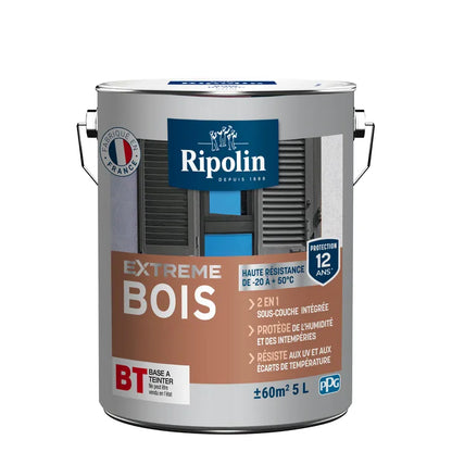 Base T / Machine à teinter / PEINT BOIS EXTREME RIPOLIN 5L