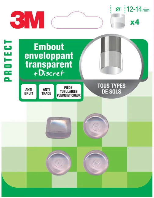 Lot de 4 embouts en plastique 3M