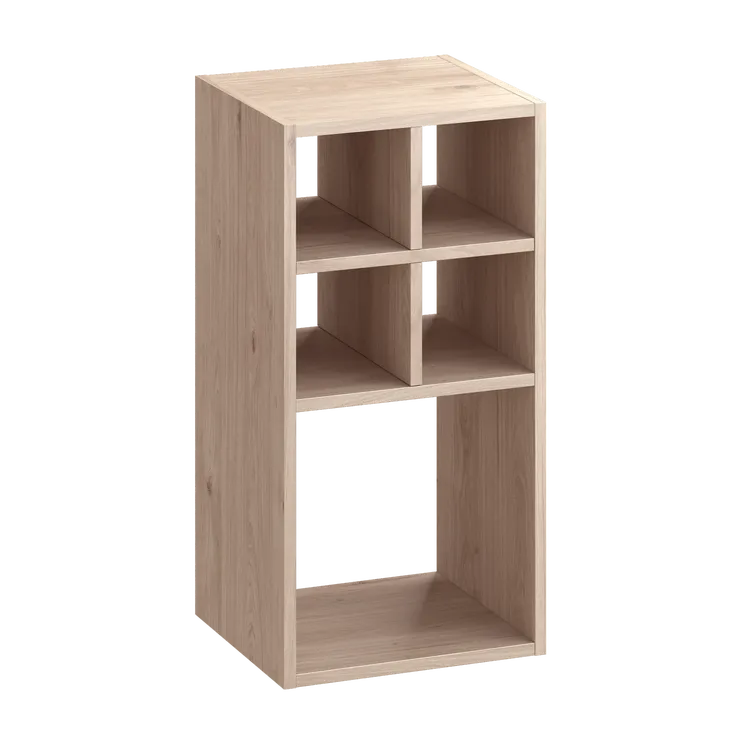 Croisillon SPACEO Kub effet chêne H.32.7 x l.32.6 x P.31.5cm