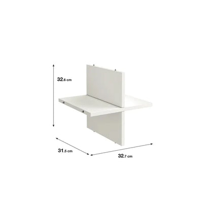 Croisillon Kub, blanc H.32.7 x l.32.6 x P.31.5cm
