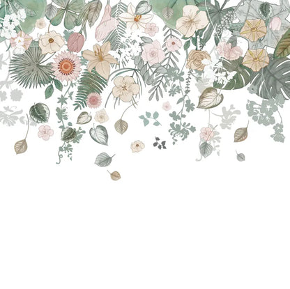 Papier peint panoramique bloomy multicolore l.250 x H.250 cm