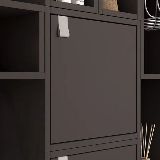 Porte SPACEO Kub noire SPACEO H.32.2 x l.32.2